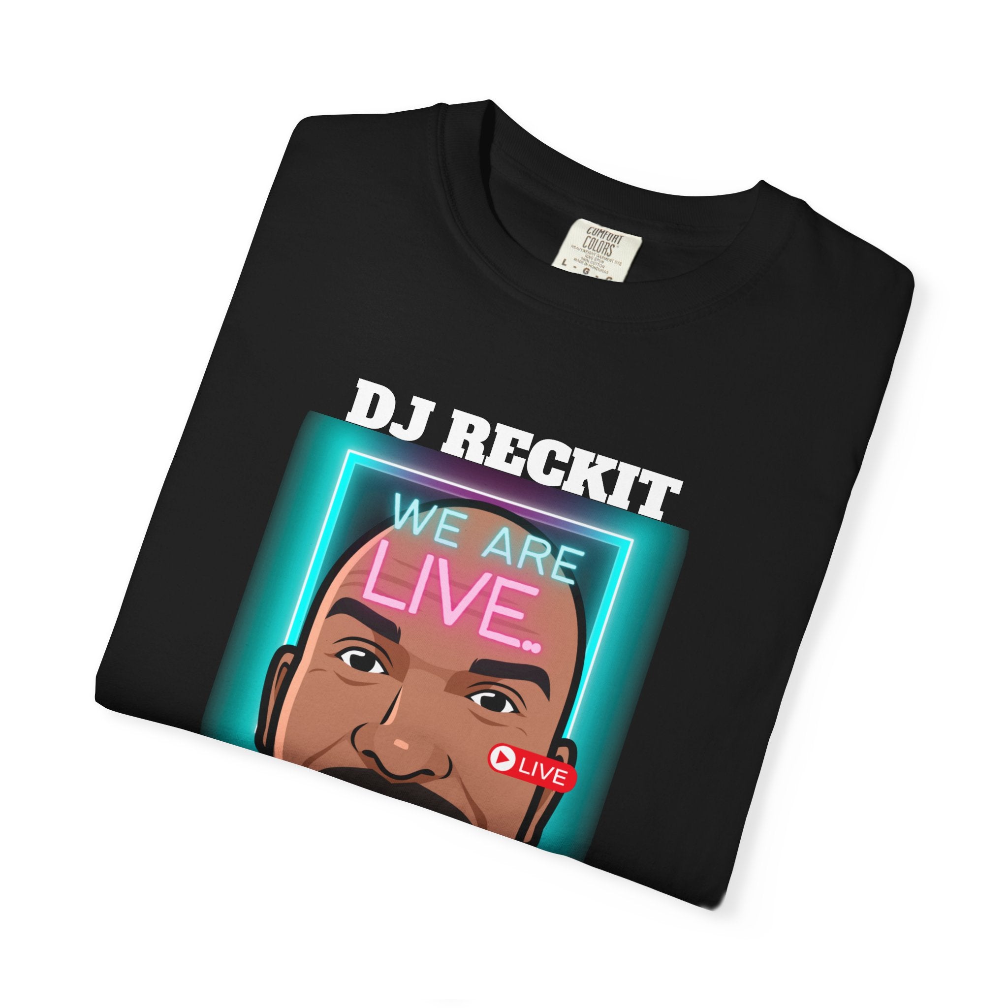 Live Vibe Unisex T-Shirt - Retro Graphic Tee for Streamers, Live Events, Casual Wear, Gift Idea, Gamer Apparel