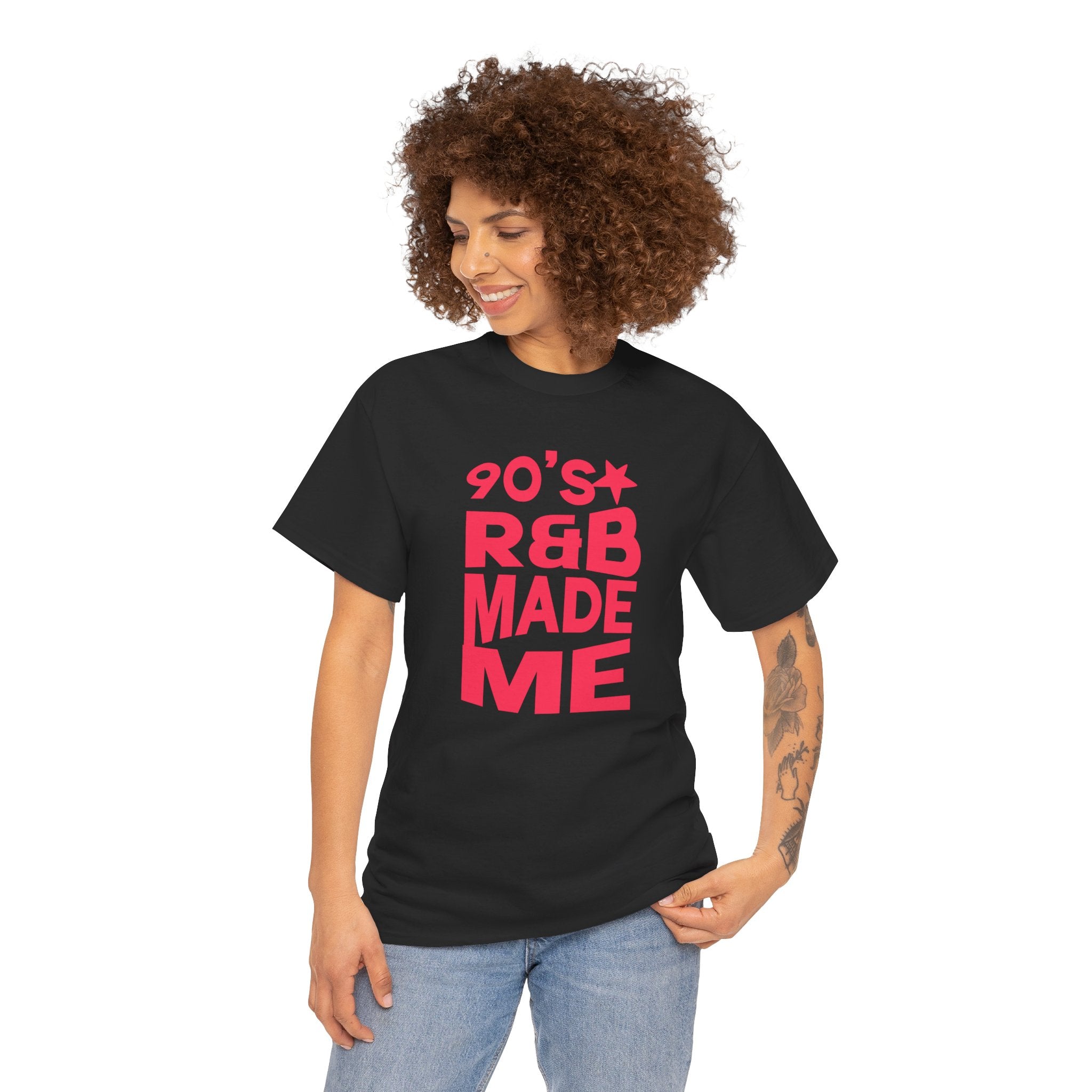 90's R&B Made Me Unisex Heavy Cotton Tee, Vintage Music Shirt, Retro Style Apparel, Gift for Music Lovers, Nostalgic T-Shirt, Birthday [...]