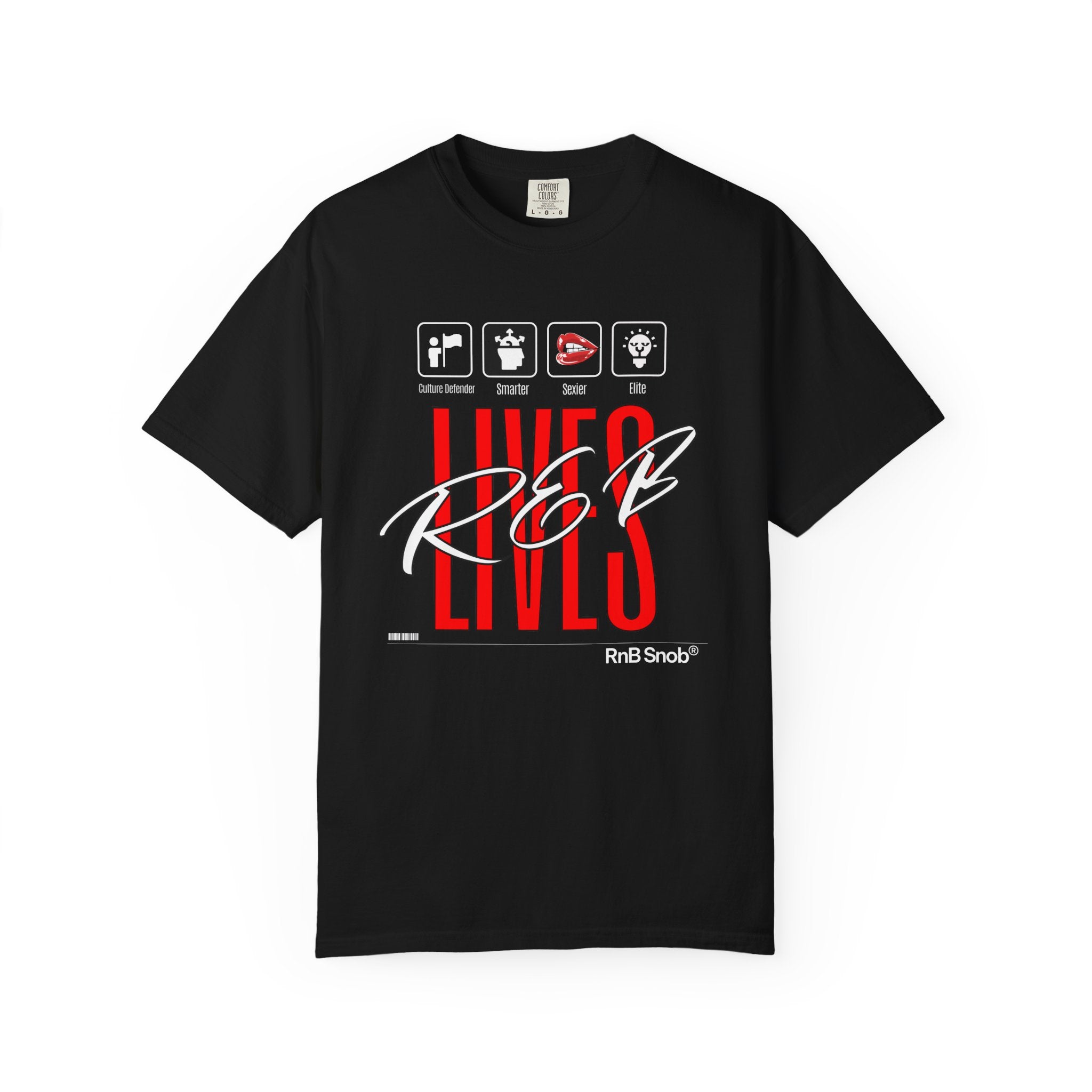 R&B Lives Comfort Colors® Tee – Vintage Vibes, Timeless Soul