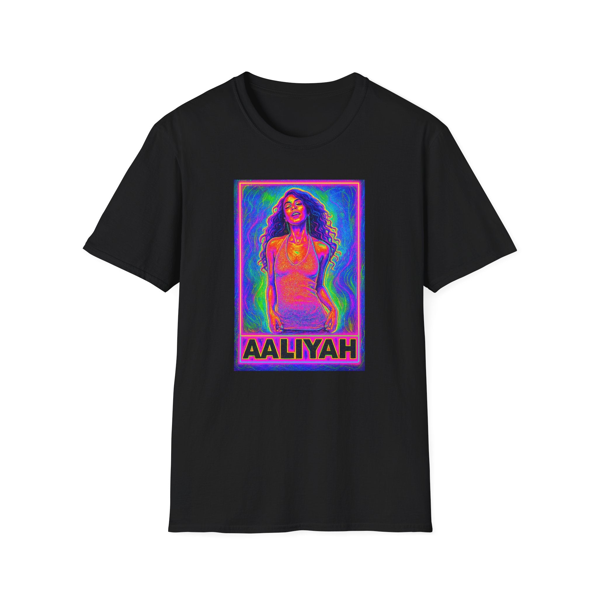 Vintage Aaliyah Graphic T-Shirt, Retro Music Tee, 90s Nostalgia Shirt, Unisex Hip Hop Top, Perfect for Concerts & Casual Wear