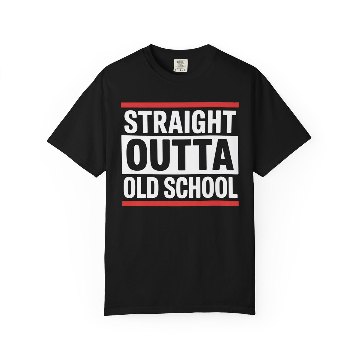 Unisex T-shirt 'Straight Outta Old School' Vintage Tee