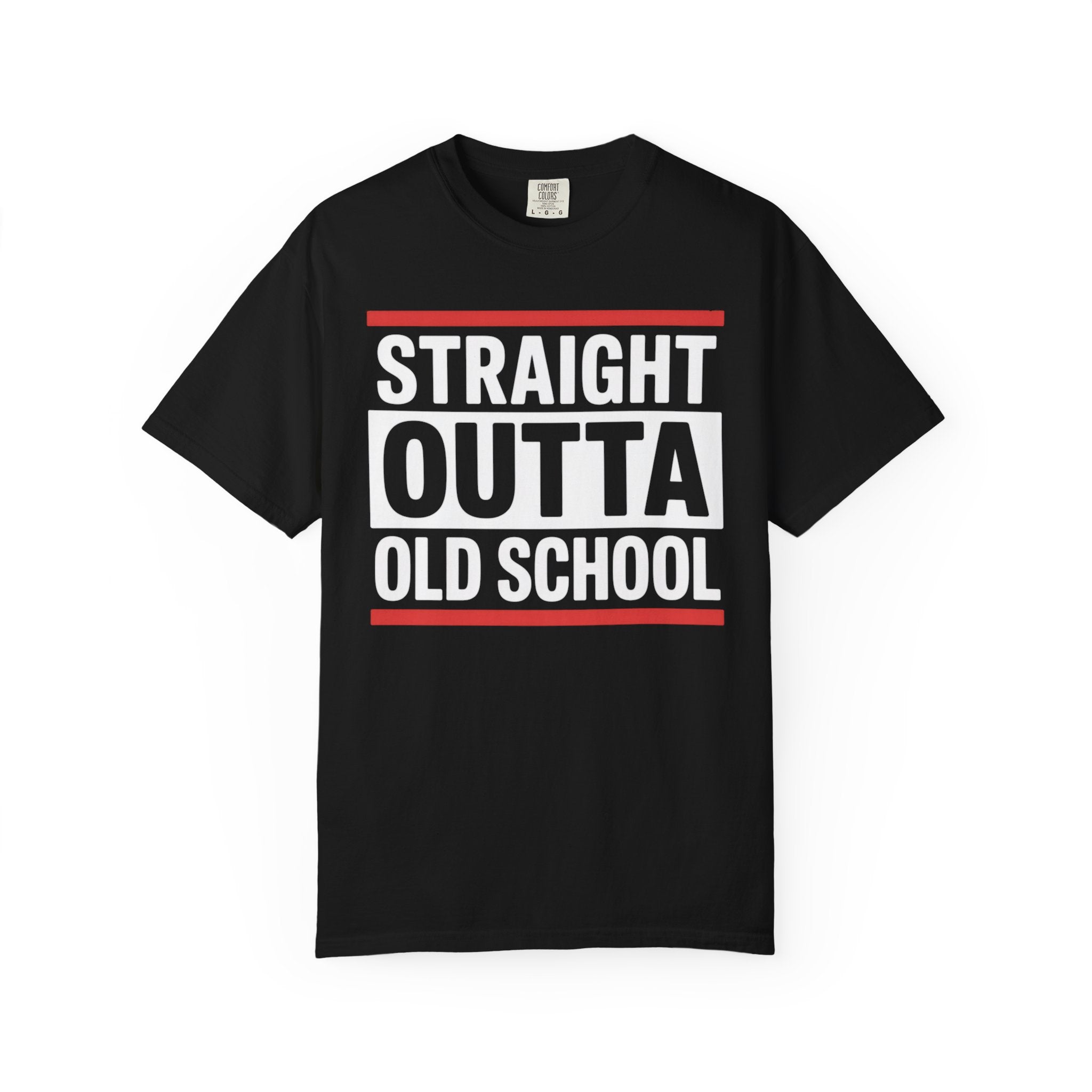 Unisex T-shirt 'Straight Outta Old School' Vintage Tee