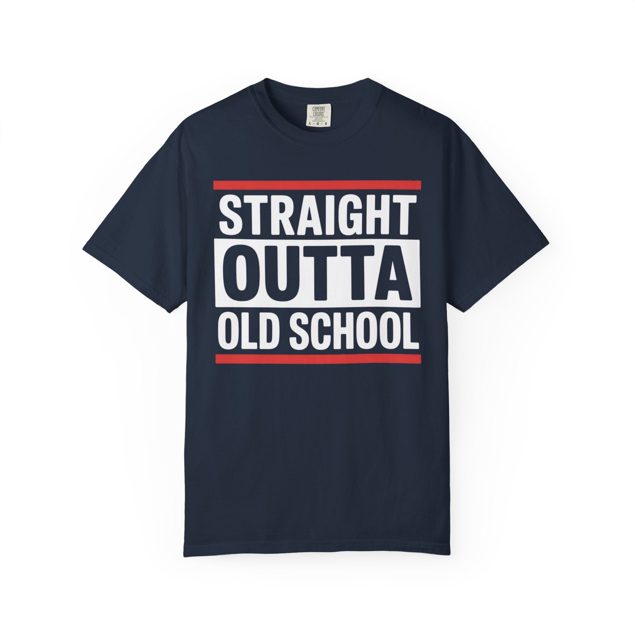 Unisex T-shirt 'Straight Outta Old School' Vintage Tee