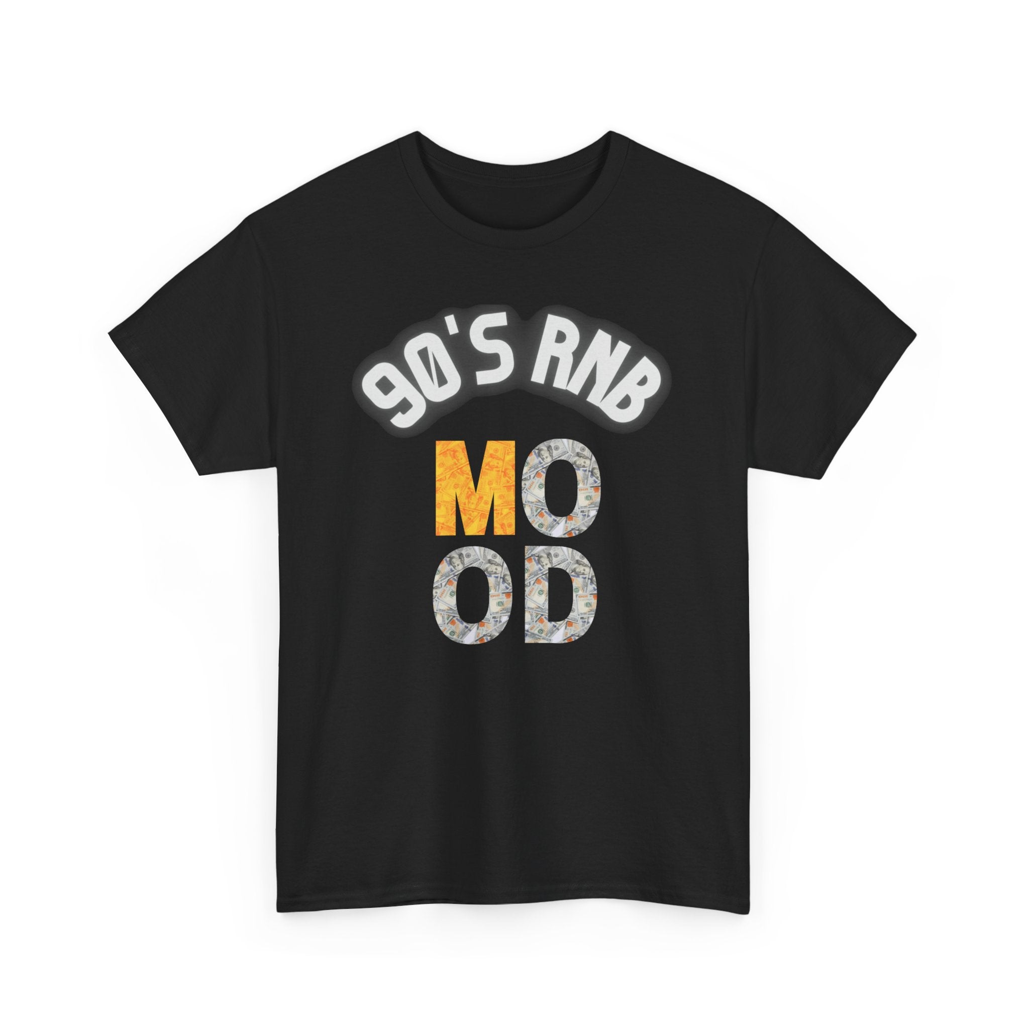 90s RnB Mood T-Shirt, Retro Music Tee, Vintage Graphic Shirt, Unisex Cotton Top, Perfect for Concerts & Casual Outfits