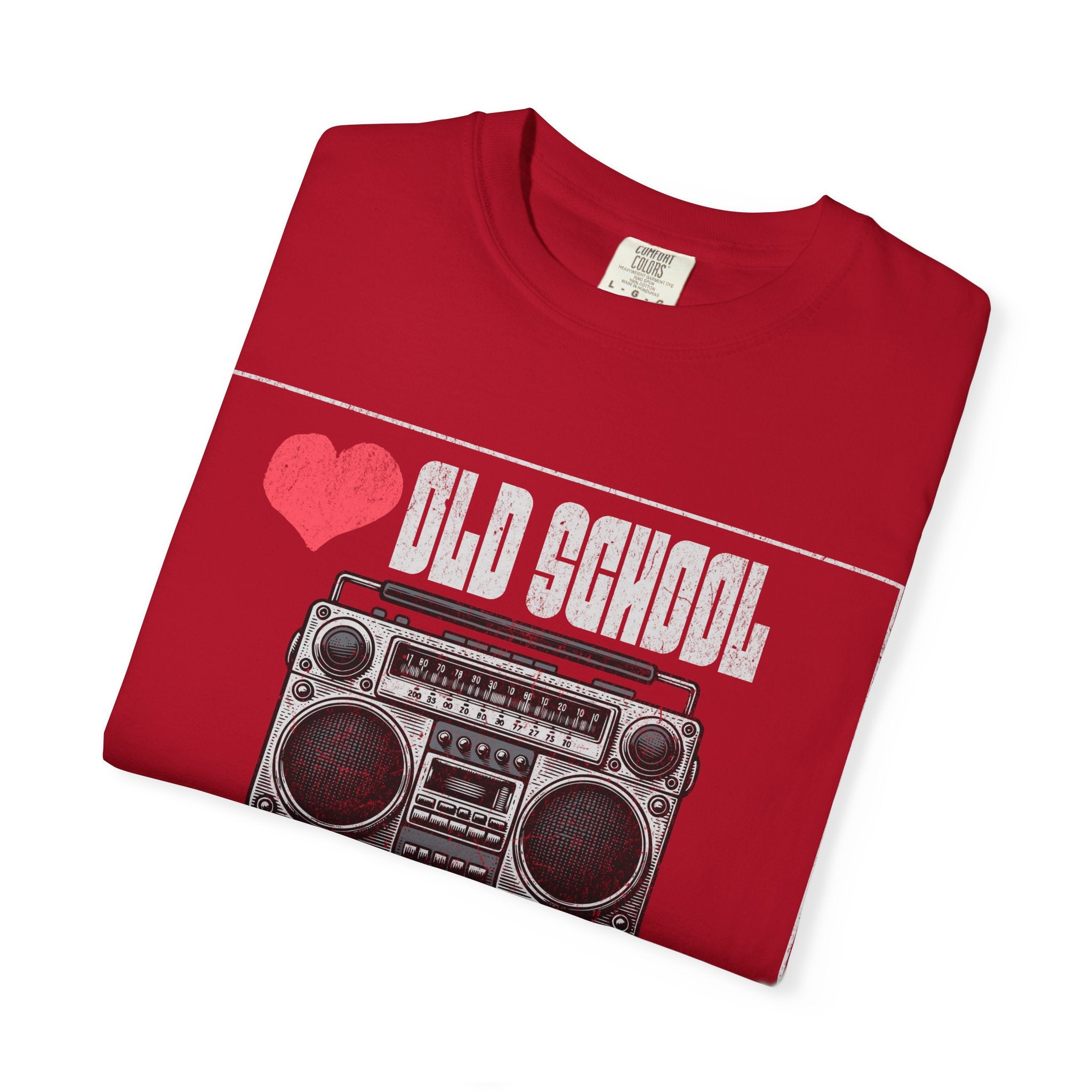 Vintage Old School Tee - Retro 1970s Baby Shirt, Unisex Graphic Tee, Music Lover Gift, Nostalgic Apparel, Perfect for Birthdays