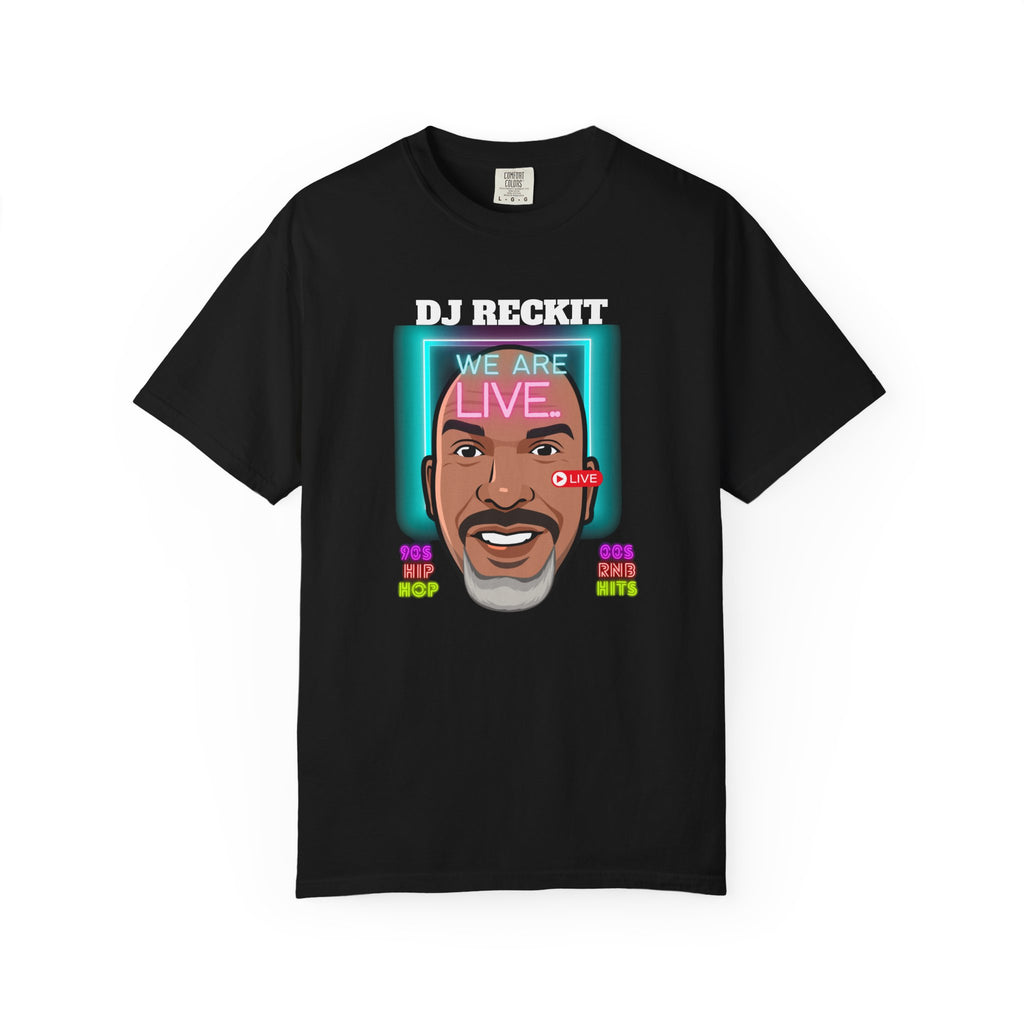 Live Vibe Unisex T-Shirt - Retro Graphic Tee for Streamers, Live Events, Casual Wear, Gift Idea, Gamer Apparel