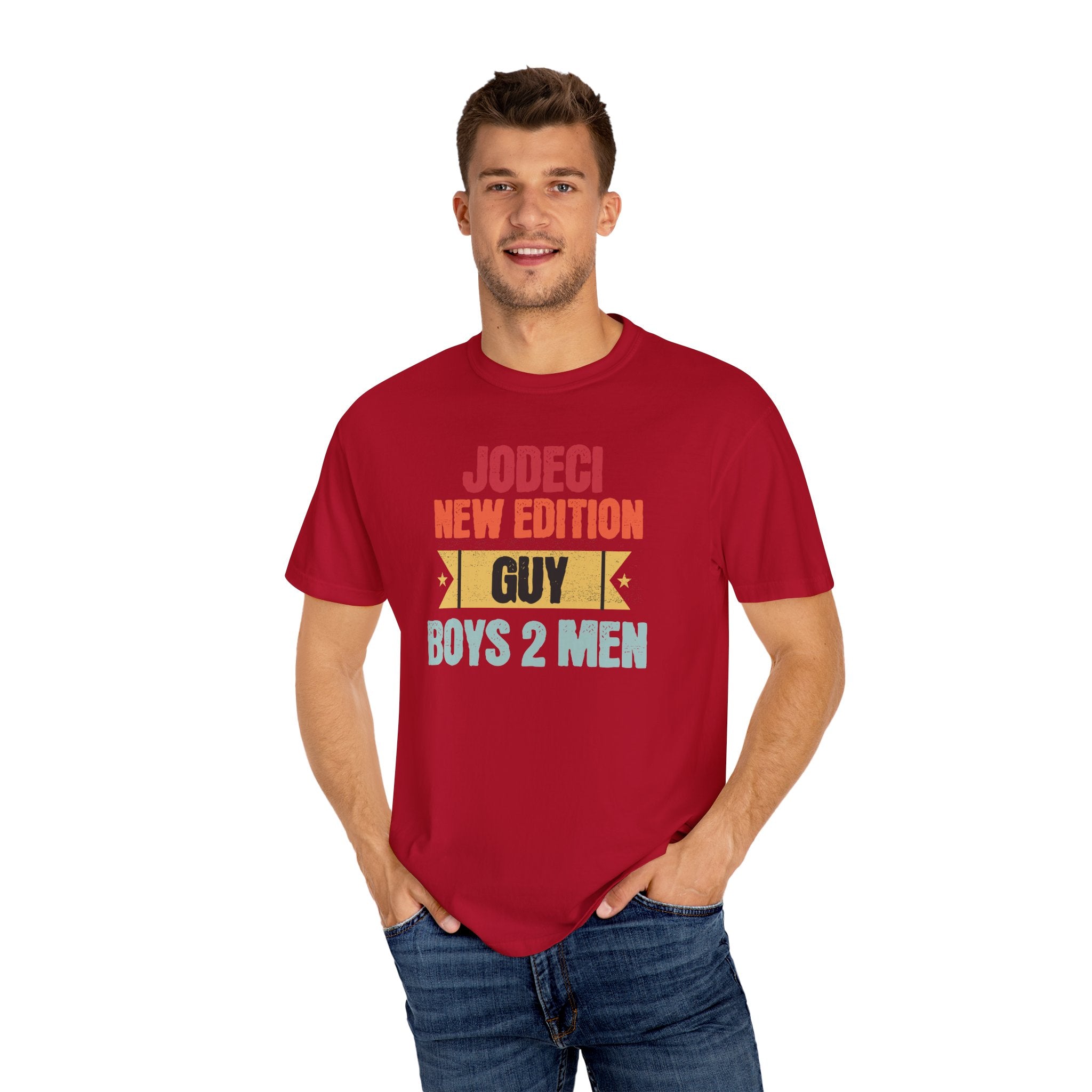 Retro Music T-Shirt | Jodeci, Boy 2 Men, Guy, New Edition | Vintage Band Tee, Unisex Garment-Dyed Shirt, Gift for Music Lovers, Casual Wear, Festival Fashion