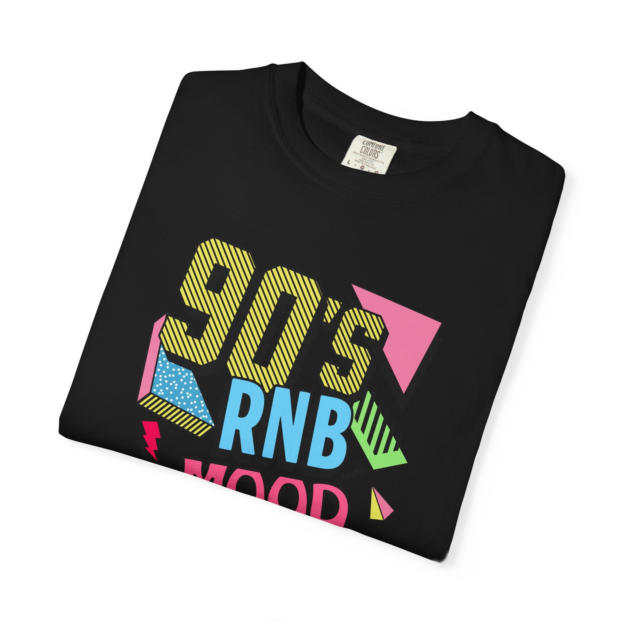 90's RNB Mood T-Shirt, Retro Fashion Tee, Unisex Vintage Top, Casual Summer Shirt, Music Lover Apparel, Nostalgic 90s Gift