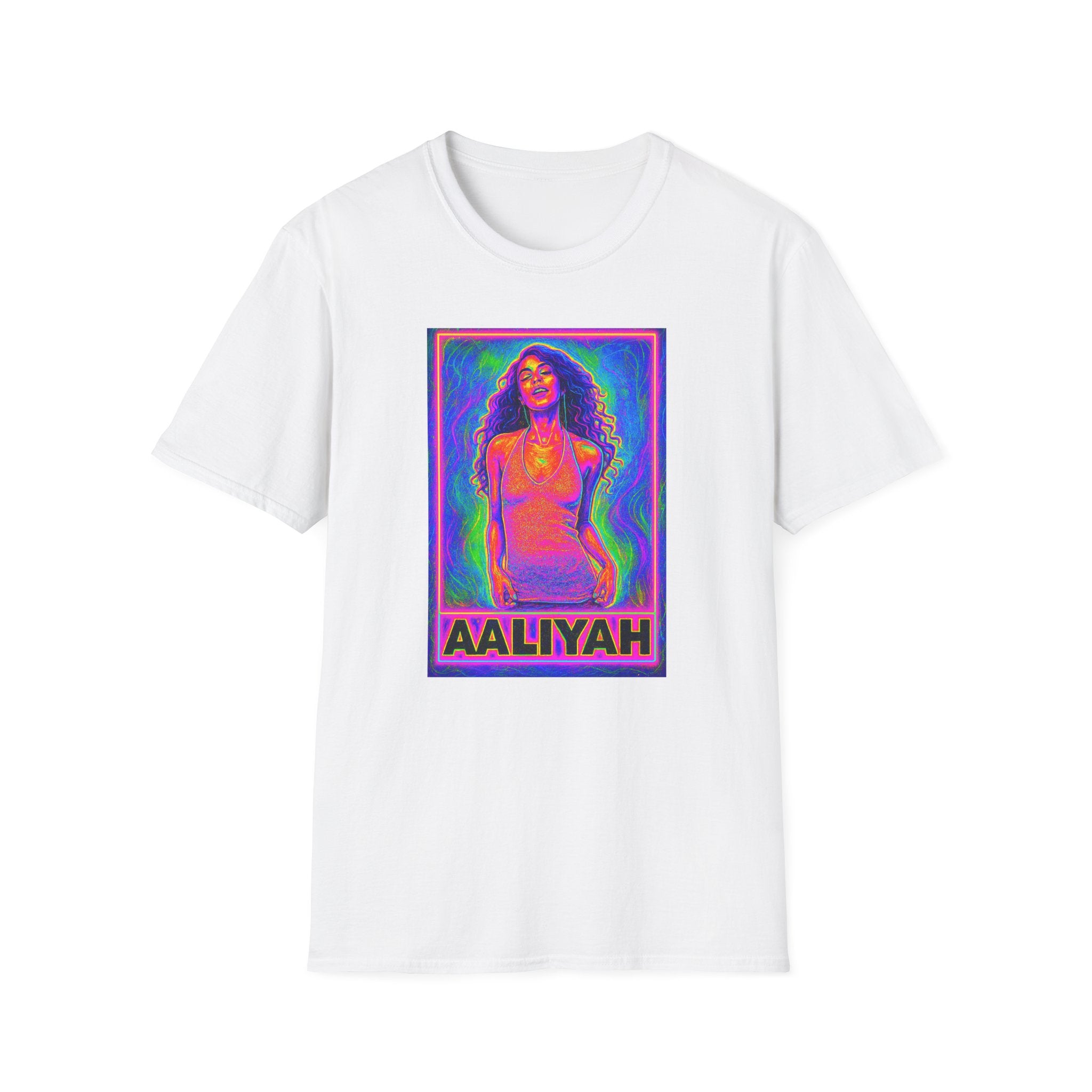Vintage Aaliyah Graphic T-Shirt, Retro Music Tee, 90s Nostalgia Shirt, Unisex Hip Hop Top, Perfect for Concerts & Casual Wear
