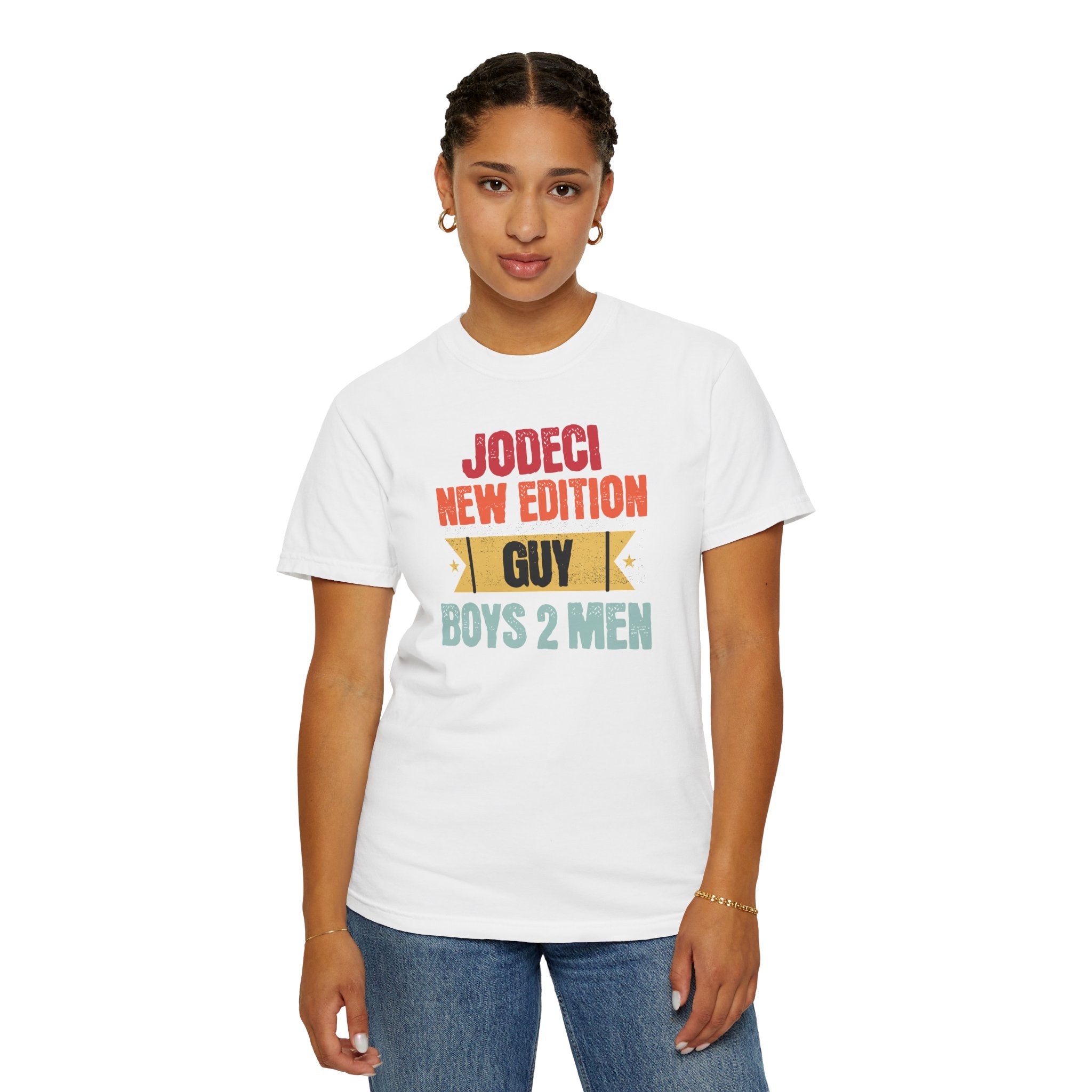 Retro Music T-Shirt | Jodeci, Boy 2 Men, Guy, New Edition | Vintage Band Tee, Unisex Garment-Dyed Shirt, Gift for Music Lovers, Casual Wear, Festival Fashion