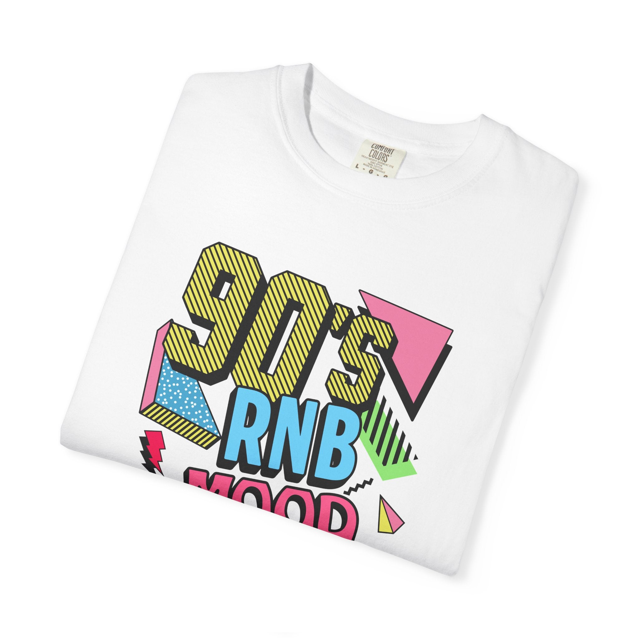 90's RNB Mood T-Shirt, Retro Fashion Tee, Unisex Vintage Top, Casual Summer Shirt, Music Lover Apparel, Nostalgic 90s Gift