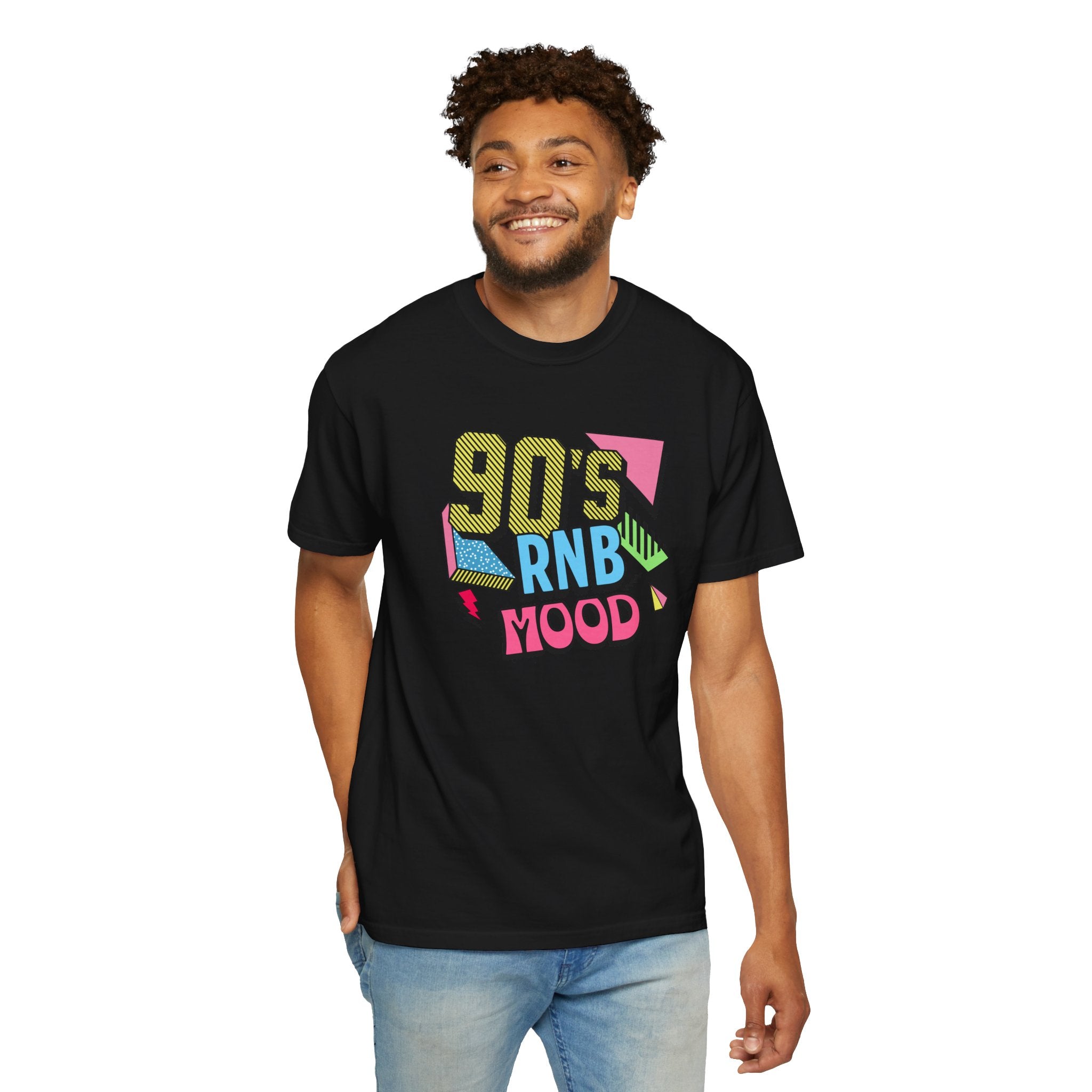 90's RNB Mood T-Shirt, Retro Fashion Tee, Unisex Vintage Top, Casual Summer Shirt, Music Lover Apparel, Nostalgic 90s Gift