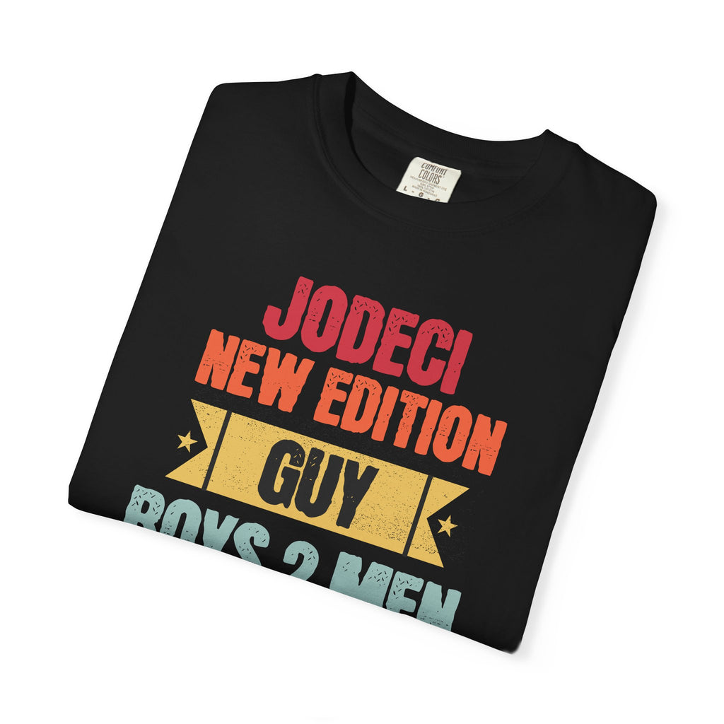 Retro Music T-Shirt | Jodeci, Boy 2 Men, Guy, New Edition | Vintage Band Tee, Unisex Garment-Dyed Shirt, Gift for Music Lovers, Casual Wear, Festival Fashion