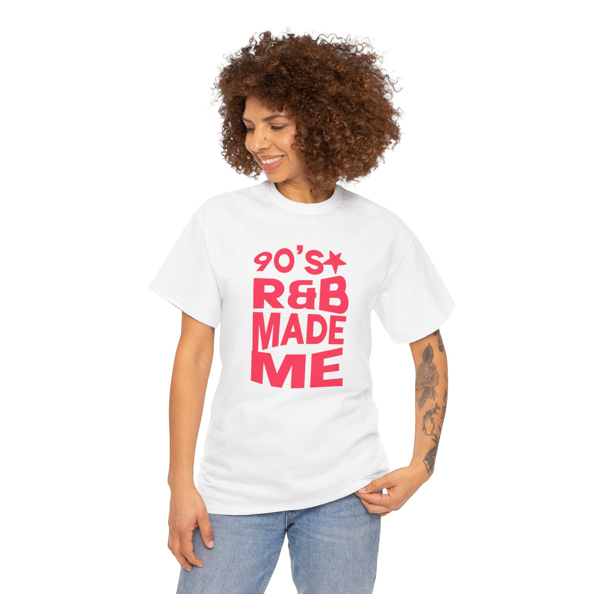 90's R&B Made Me Unisex Heavy Cotton Tee, Vintage Music Shirt, Retro Style Apparel, Gift for Music Lovers, Nostalgic T-Shirt, Birthday [...]