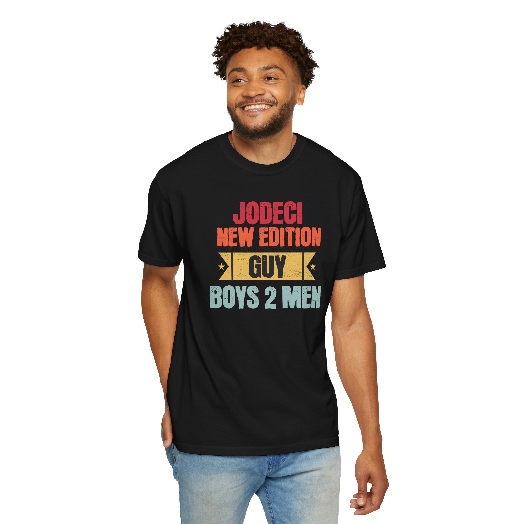 Retro Music T-Shirt | Jodeci, Boy 2 Men, Guy, New Edition | Vintage Band Tee, Unisex Garment-Dyed Shirt, Gift for Music Lovers, Casual Wear, Festival Fashion