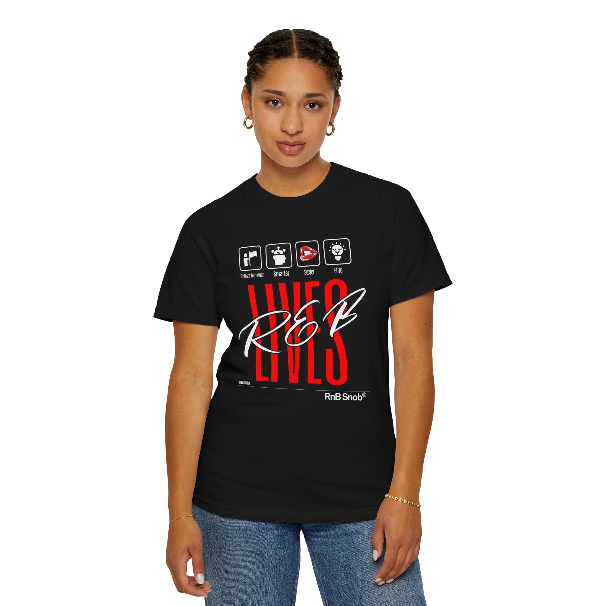 R&B Lives Comfort Colors® Tee – Vintage Vibes, Timeless Soul